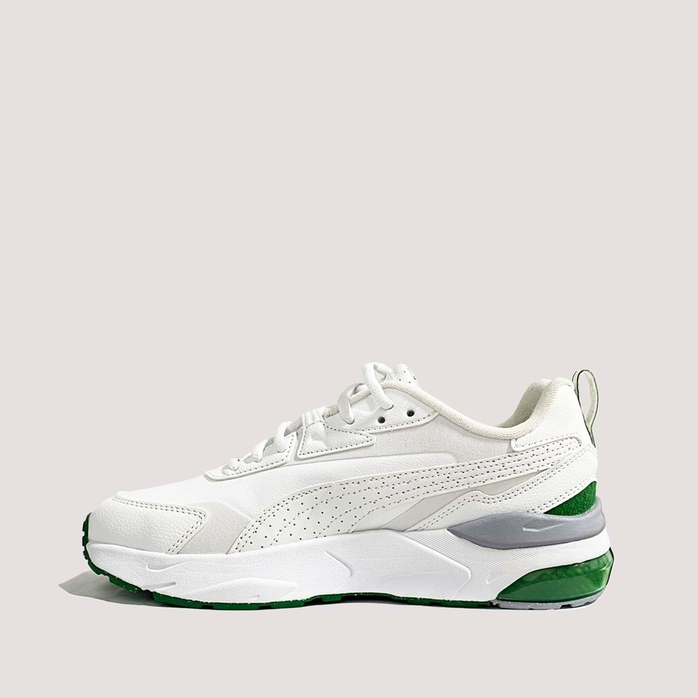 Puma Visk2 Better Erkek Spor Ayakkabı - Beyaz-Yeşil - 41