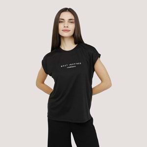 Lumberjack WL Blair Kadın Tshirt - Siyah - XS