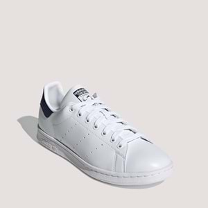 Adidas Stan Smith FX5501 Unisex Ayakkabı - Beyaz-Lacivert - 40