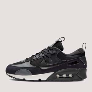 Nike W Air Max 90 Futura Kadın Ayakkabı - Siyah-Beyaz - 38
