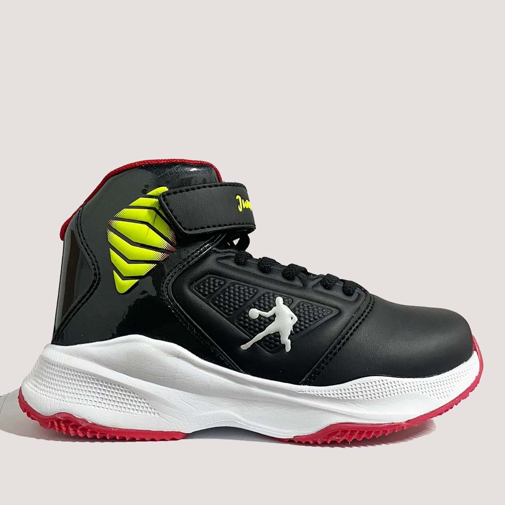Jump 29196 Çocuk Basketbol Ayakkabısı - Siyah - 34