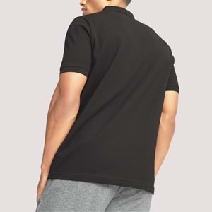 Ess Pique Erkek Polo Yaka Tshirt - Siyah - XXL