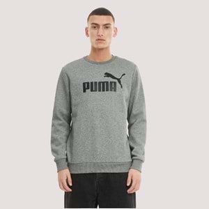 Ess Big Logo Crew 24K Erkek Sweatshirt - Gri - XXL
