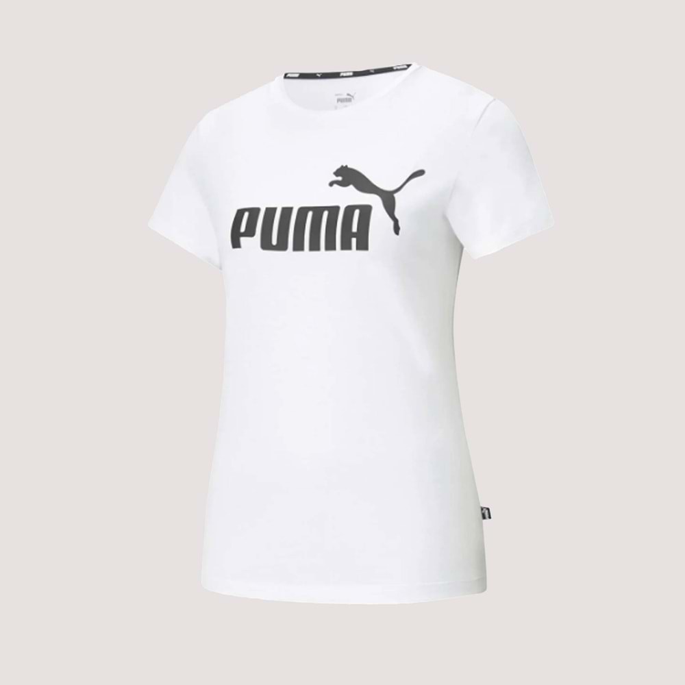 Ess Logo Tee 24K Kadın Tshirt - Beyaz - M