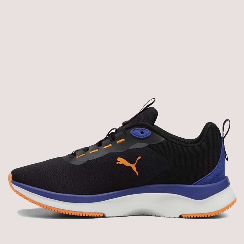Softride Orla Unisex Sneakers Ayakkabı 397673 01 - Siyah-Mavi - 38,5