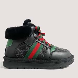 Çocuk Casual Bot 24K661 - Siyah - 34