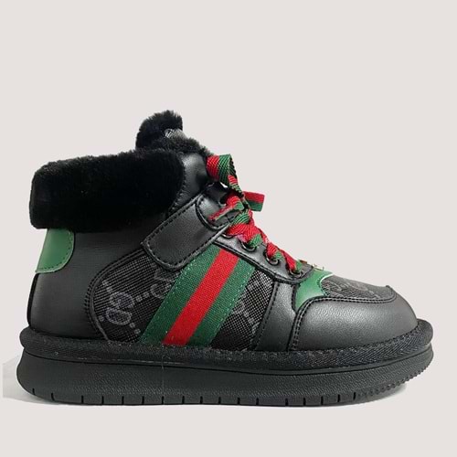 Çocuk Casual Bot 24K661 - Siyah - 35