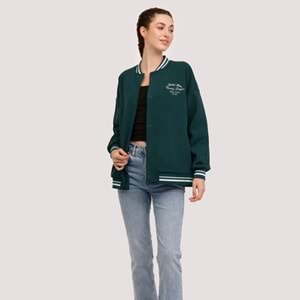 Unisex Eşofman Üstü WL ESTY 18GF956 - Yeşil - S/M