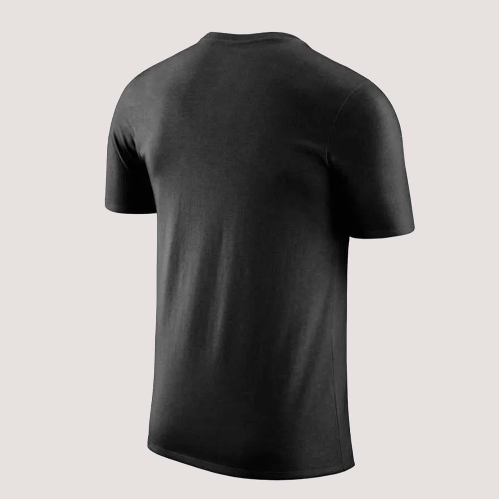 Nike Nba M NK Dri Fit Erkek Tshirt AT0515-010 - Siyah - L