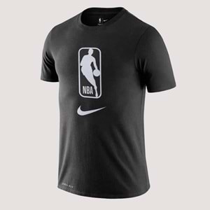 Nike Nba M NK Dri Fit Erkek Tshirt AT0515-010 - Siyah - S