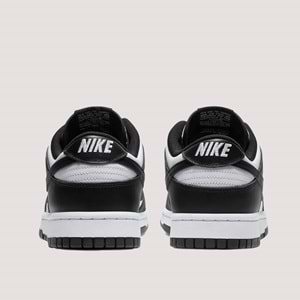 Nike Dunk Low Retro Erkek Sneakers DD1391-100 - Siyah-Beyaz - 44