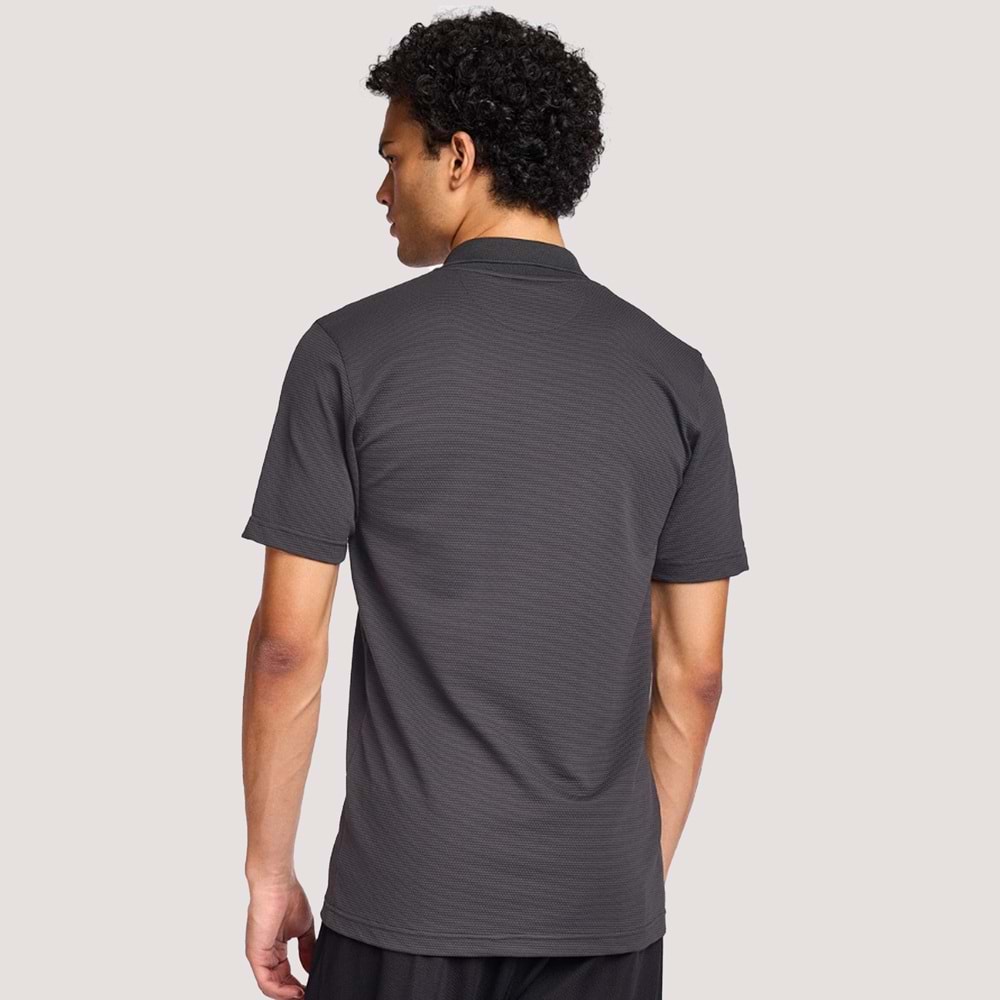 Erkek Kısa Kol Polo Yaka Tshirt 1275-25B - Antrasit - XXL