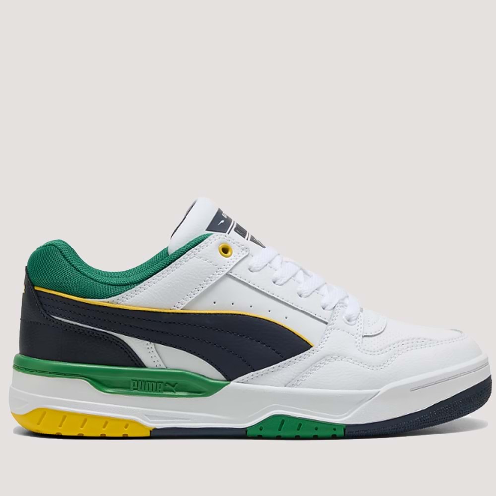 Puma Rebound Retro 400197 07 - Beyaz-Yeşil - 42,5