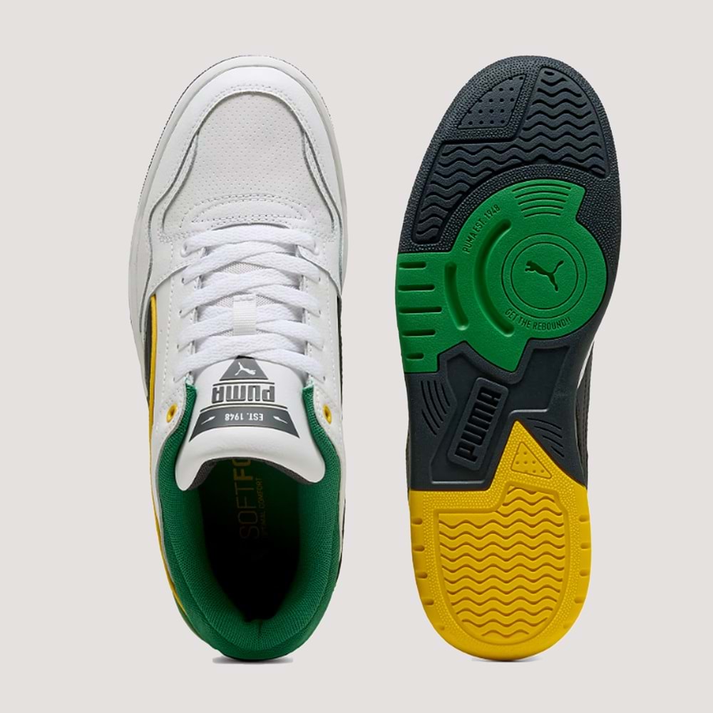 Puma Rebound Retro 400197 07 - Beyaz-Yeşil - 42,5