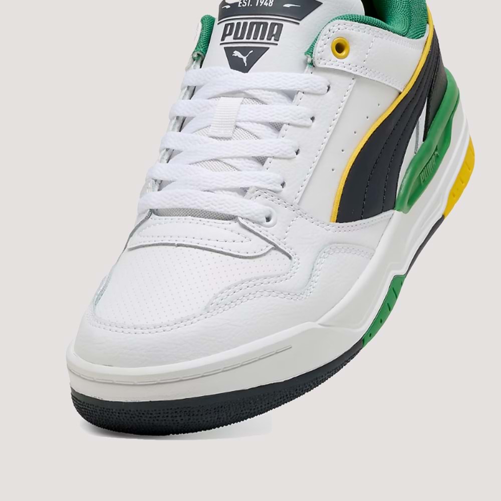 Puma Rebound Retro 400197 07 - Beyaz-Yeşil - 42,5