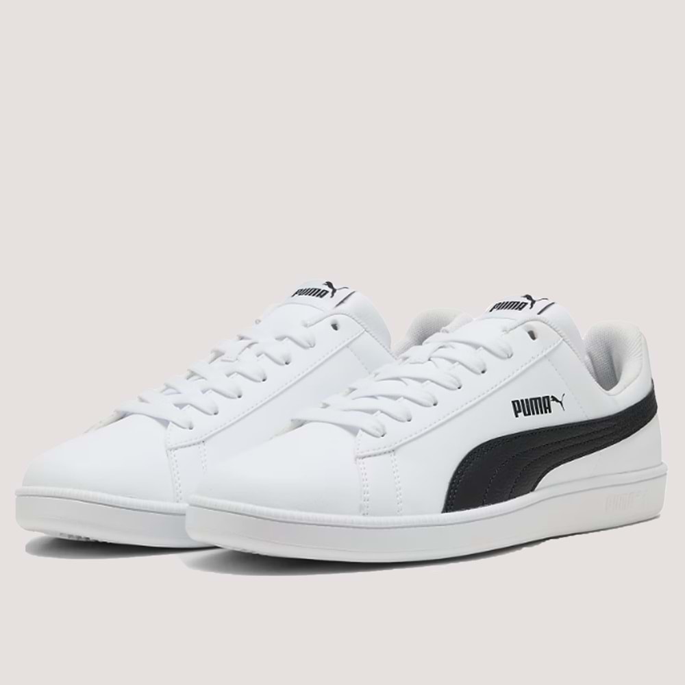 Puma Up Erkek Spor Ayakkabı 372605 02 - Beyaz-Siyah - 48,5
