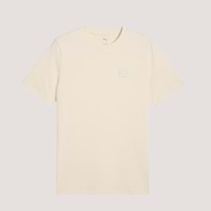 Puma Ess Elevated Tee Erkek Tshirt 690893 99 - Beyaz - L