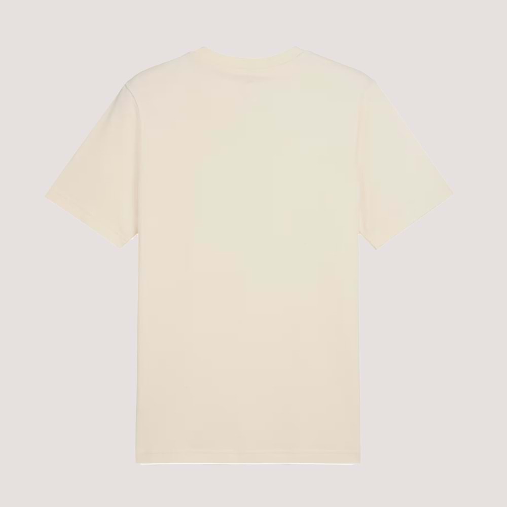 Puma Ess Elevated Tee Erkek Tshirt 690893 99 - Beyaz - L