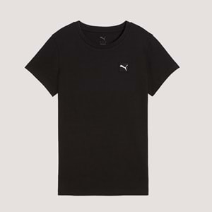 Puma Ess Elevated Tee Unisex Tshirt 690894 01 - Siyah - XS