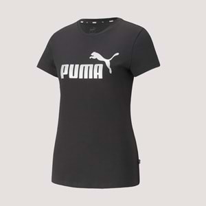 Puma Metallic No. 1 Logo Tee Unisex Tshirt 631536 01 - Siyah - M