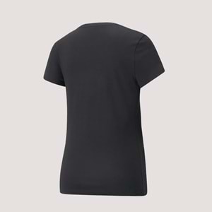Puma Metallic No. 1 Logo Tee Unisex Tshirt 631536 01 - Siyah - M