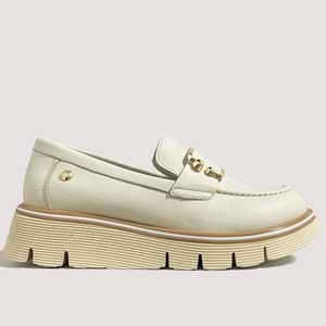 Mammamia 3760 Kadın Casual Ayakkabı - Bej - 36