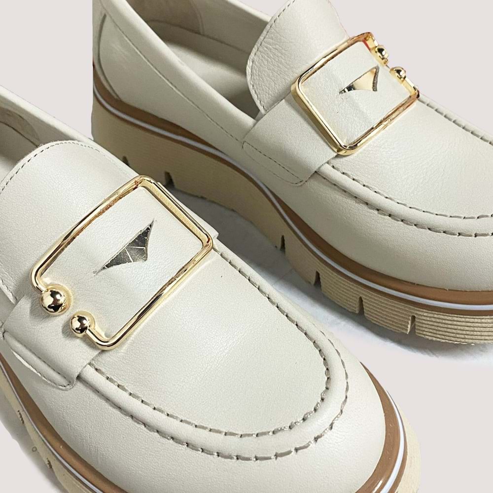 Mammamia 3760 Kadın Casual Ayakkabı - Bej - 37