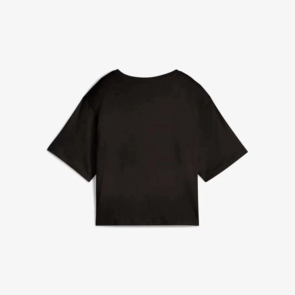 Puma ESS Cropped Kadın Tshirt 684972 01 - Siyah - L