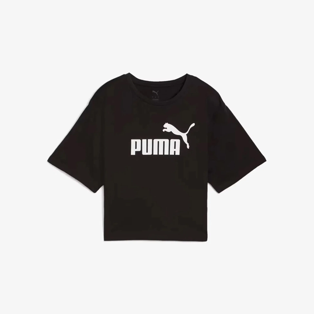 Puma ESS Cropped Kadın Tshirt 684972 01 - Siyah - L