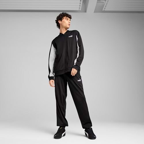 Poly Baseball Suit Erkek Eşofman Takımı 684851 01 - Siyah - XXL