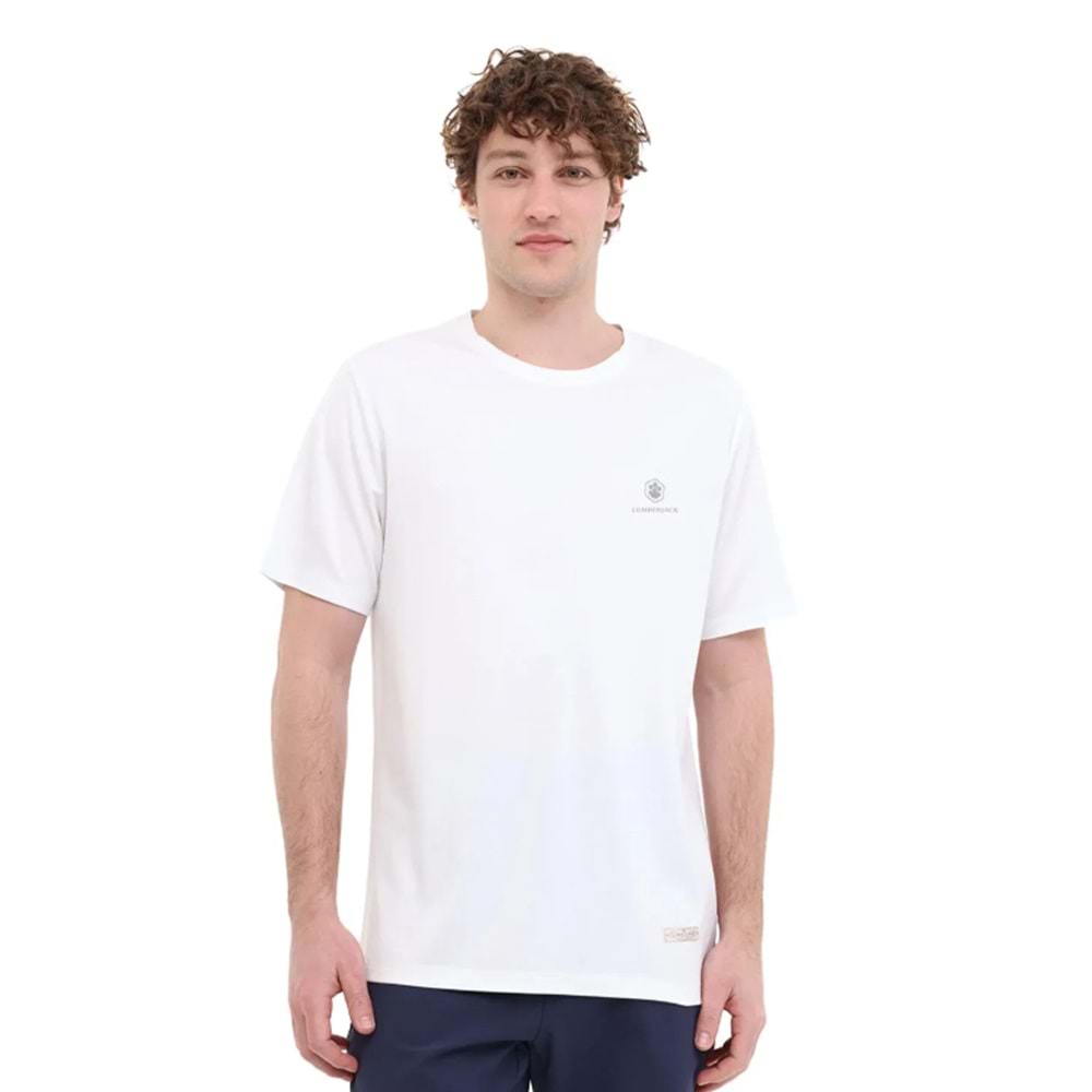 Lumberjack 5W MB Erkek Tshirt 102053315 - Beyaz - L