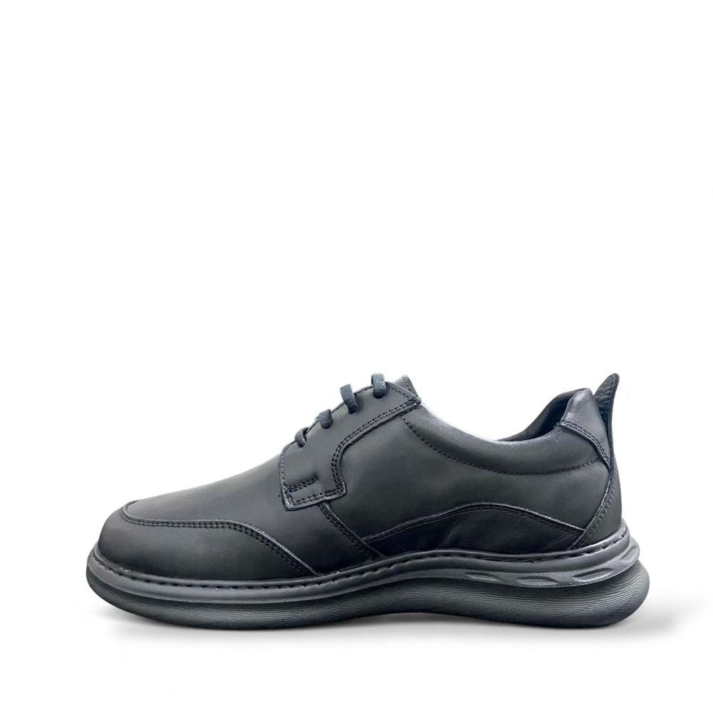 Bulldozer Erkek Deri Comfort Günlük Ayakkabı 251103 - Siyah - 40