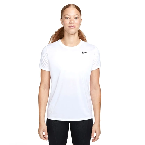 Nike Unisex Antreman Tişört 0687-100 - Beyaz - L