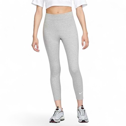 Nike Kadın Clasic Tayt 7789-063 - Gri - XS