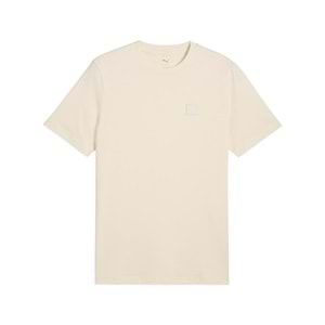 Puma Ess Elevated Tee 684726 99 Erkek Tişört - Bej - L