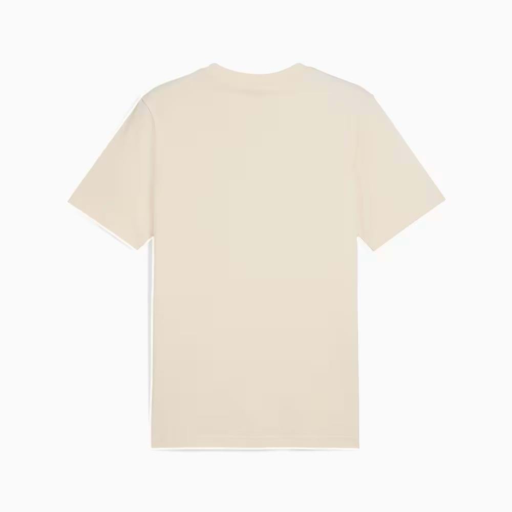 Puma Ess Elevated Tee 684726 99 Erkek Tişört - Bej - L