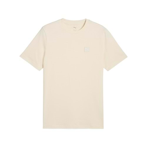 Puma Ess Elevated Tee 685016 99 Kadın Tişört - Bej - M