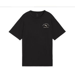 Puma Class Relaxed Tee 688130 01 Unisex Tişört - Siyah - L