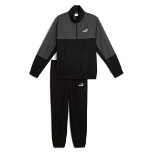 Puma Woven Colorblock Erkek Siyah Eşofman Takımı 688173 01 - Siyah - M