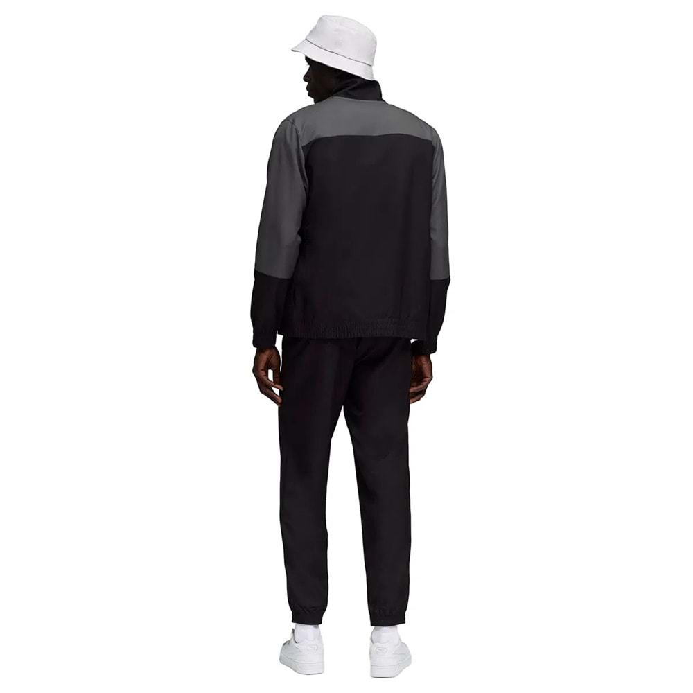 Puma Woven Colorblock Erkek Siyah Eşofman Takımı 688173 01 - Siyah - M