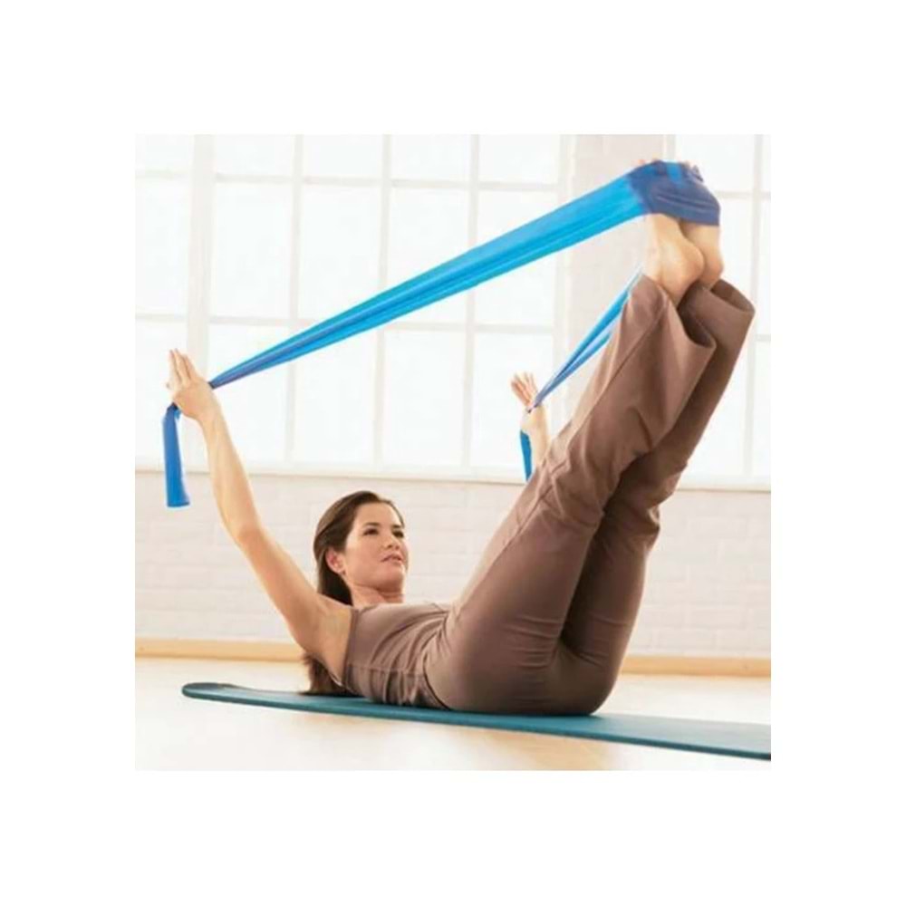 Pilates Bandı 150x15 - Pembe - STANDART