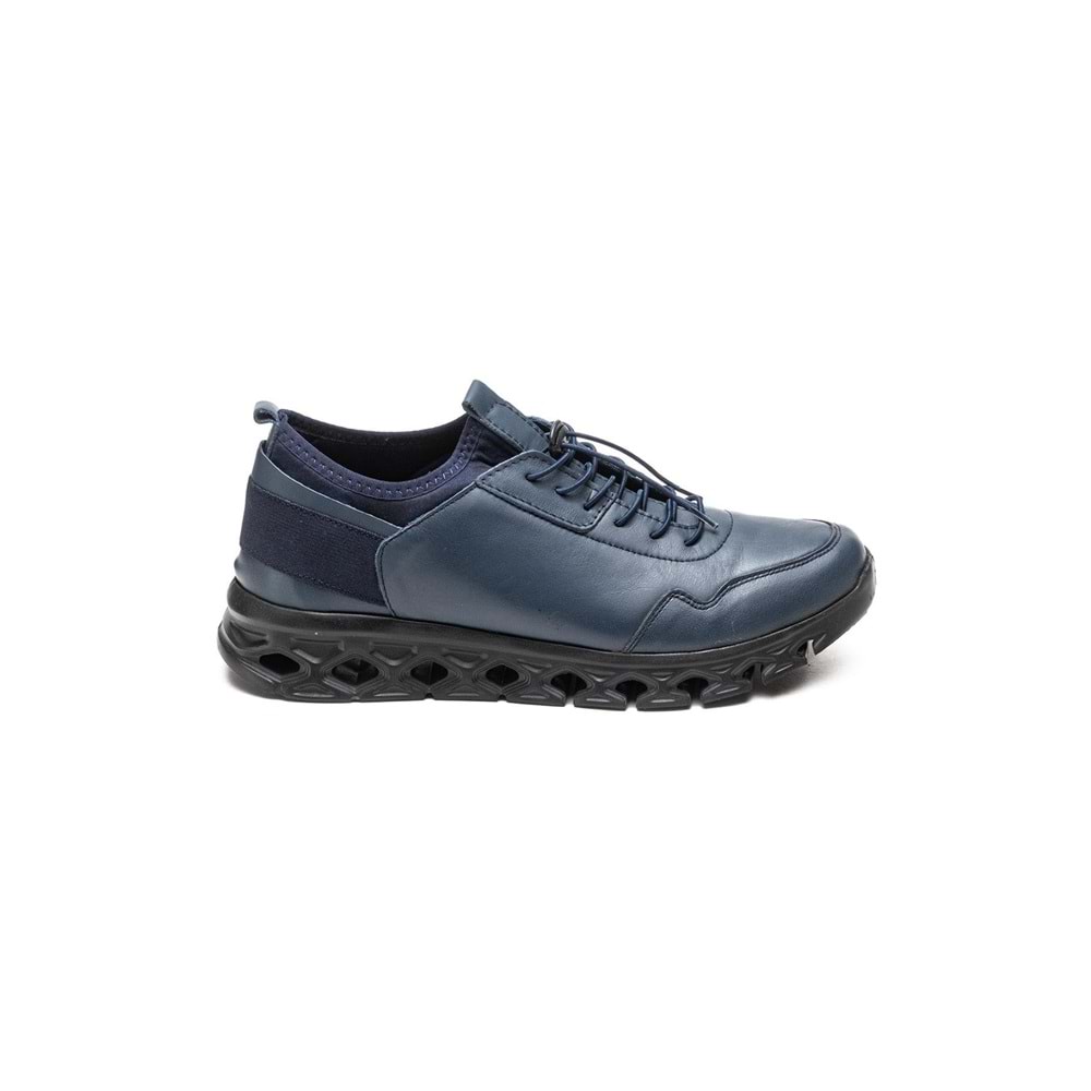 Bulldozer Erkek Deri Casual Ayakkabı 250057 - Lacivert - 41