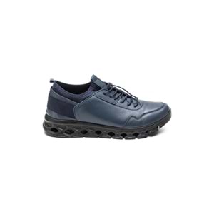 Bulldozer Erkek Deri Casual Ayakkabı 250057 - Lacivert - 41
