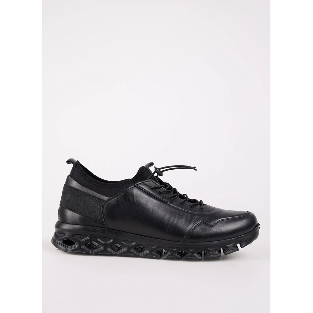 Bulldozer Erkek Deri Casual Ayakkabı 250057 - Siyah - 40