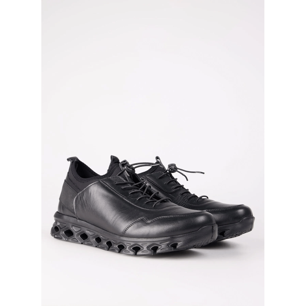 Bulldozer Erkek Deri Casual Ayakkabı 250057 - Siyah - 40