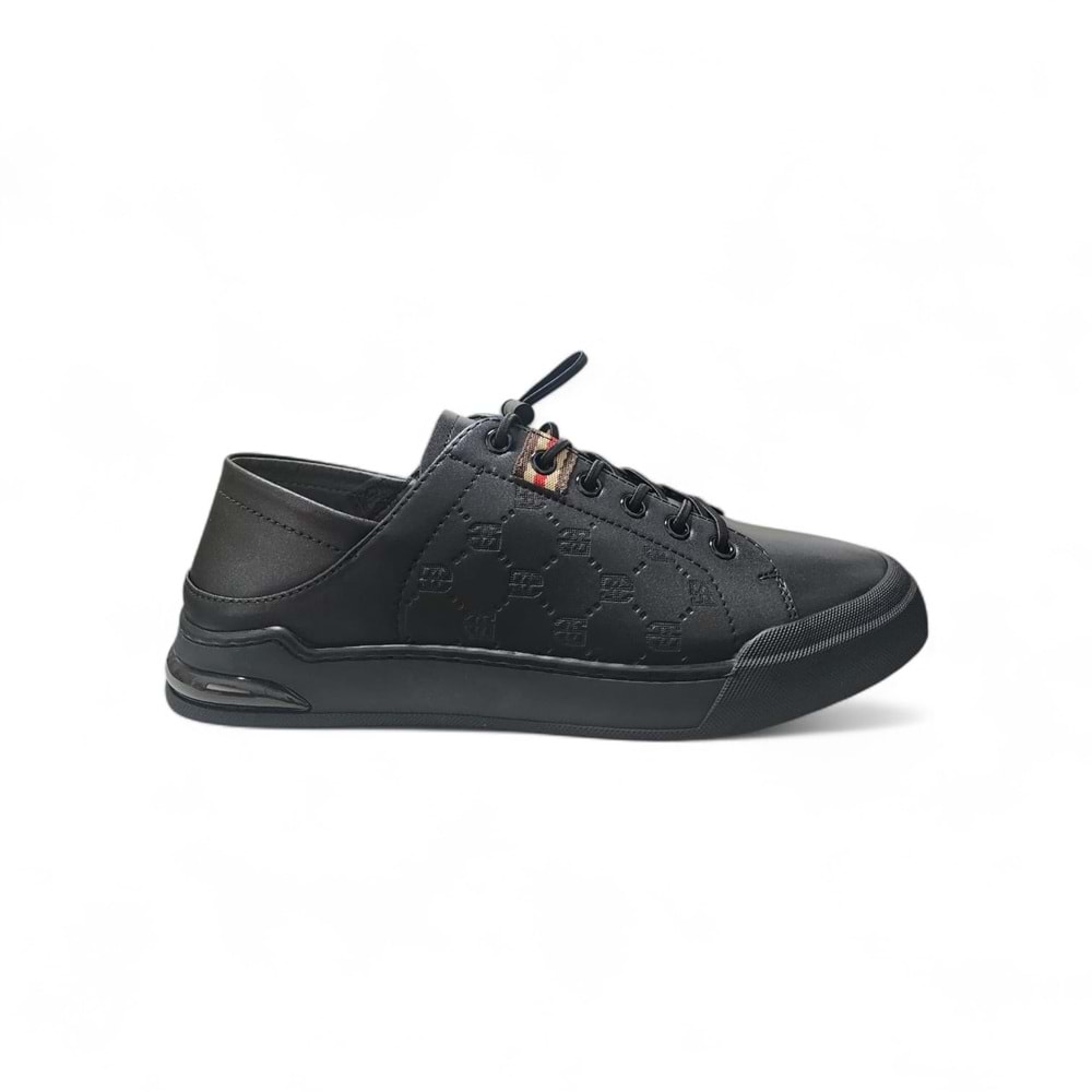 Erkek Deri Premium Casual Ayakkabı 15221042S - Siyah - 40