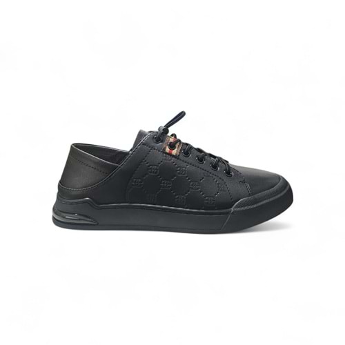 Erkek Deri Premium Casual Ayakkabı 15221042S - Siyah - 40