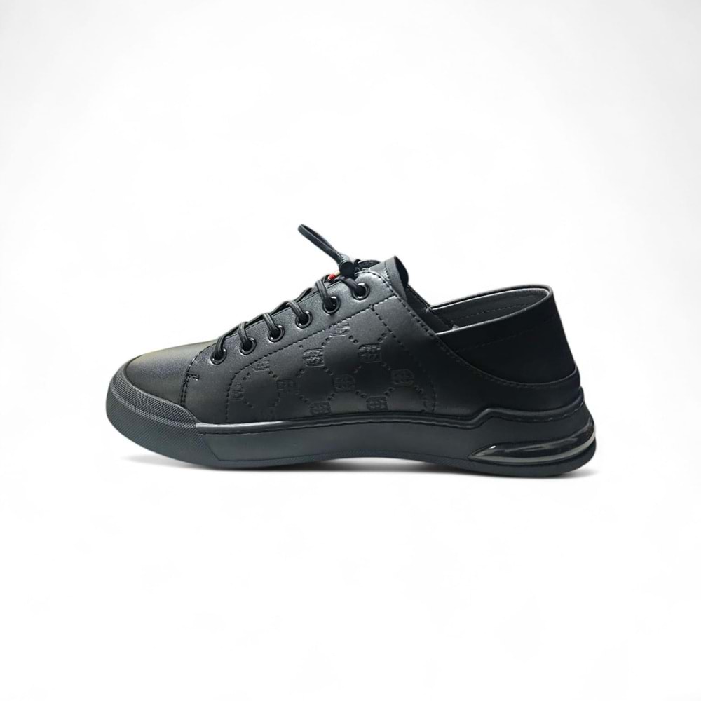Erkek Deri Premium Casual Ayakkabı 15221042S - Siyah - 40