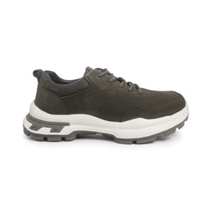 Erkek Deri Rahat Casual Ayakkabı SY261039 - Su Yeşili - 41