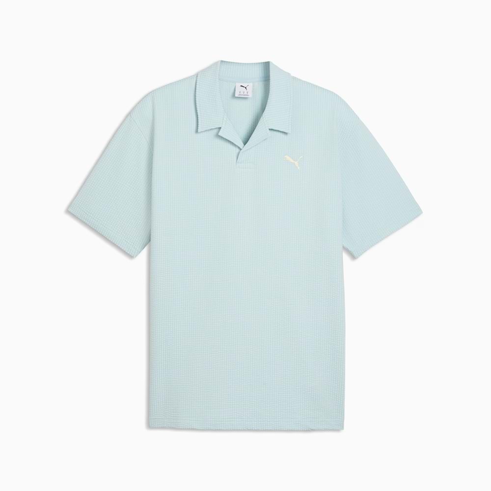 Puma Ess Elevated Erkek Tshirt 692560 48 - Mavi - L